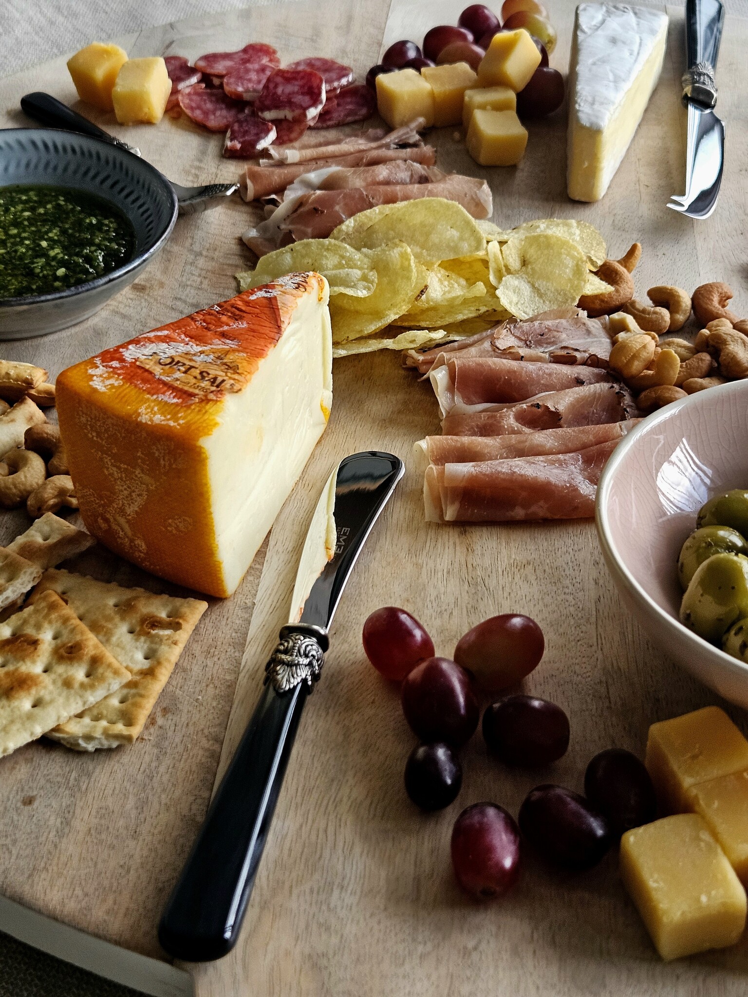 Buttermesser, Schwarz (perlmuttglanz), 18 cm)