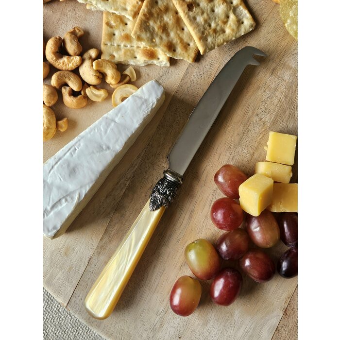Cuchillo para queso, Miel Oro (nácar)