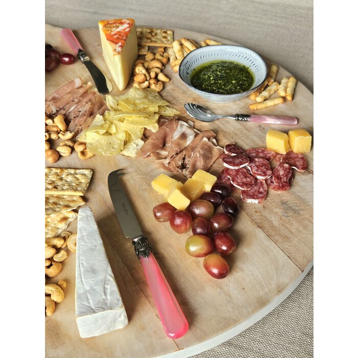 Cuchillo para queso, Rosa (nácar)
