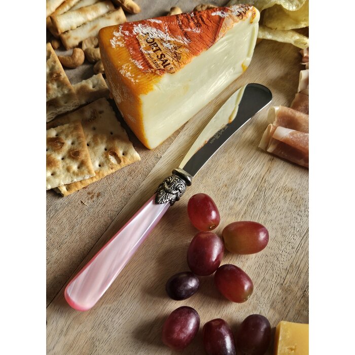 Cuchillo para mantequilla, Rosa (brillo nácar), 18 cm