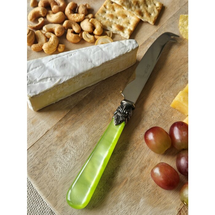 Cheese knife, Light Green (mother-of-pearl)
