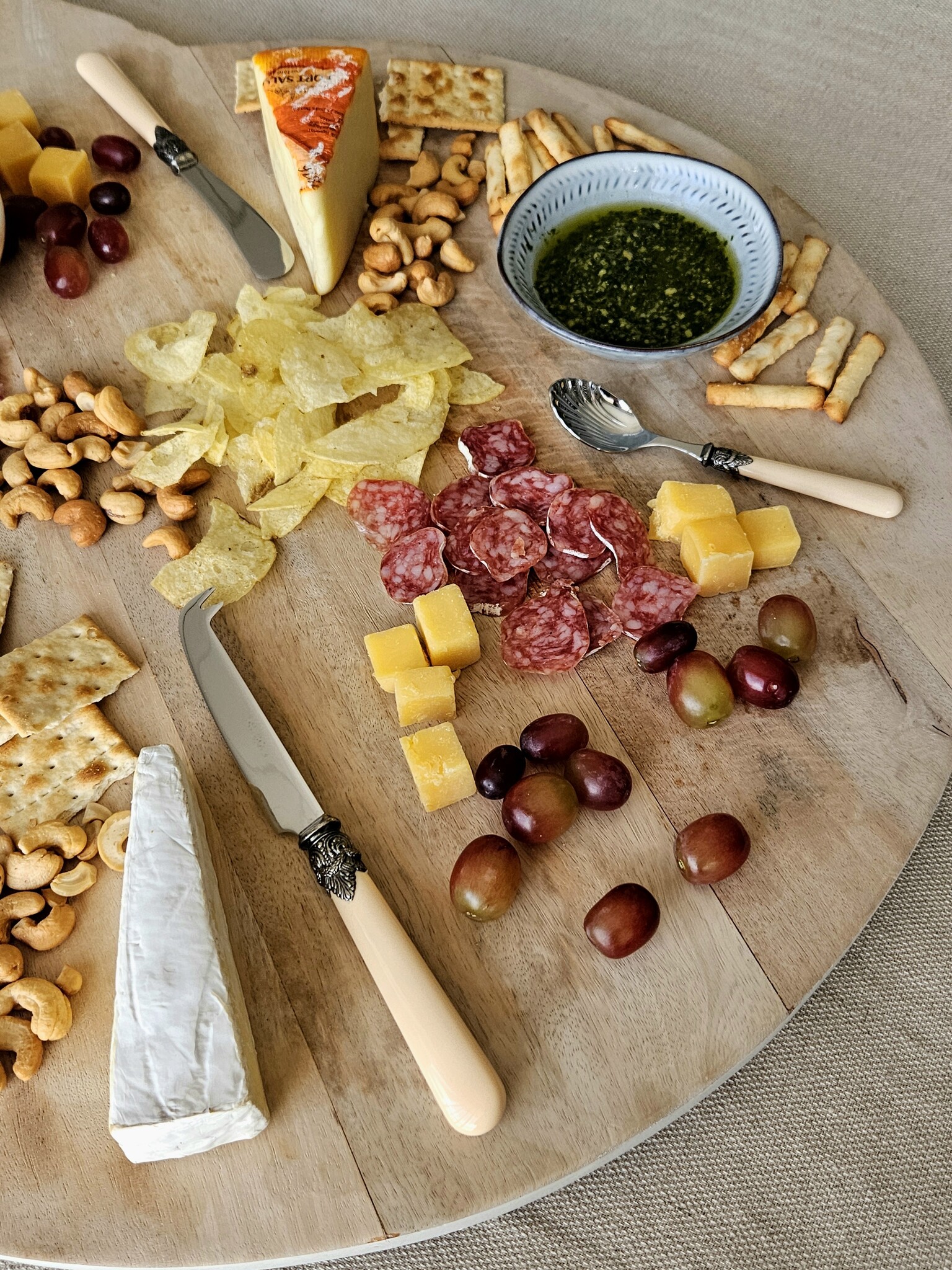 Cuchillo para queso, Marfil (liso)