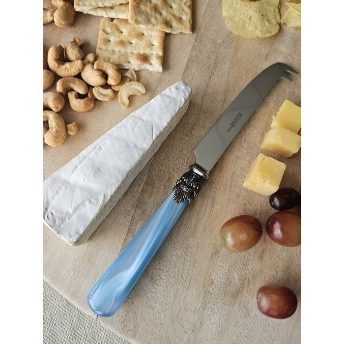 Cheese knife, Light Blue (mother-of-pearl)