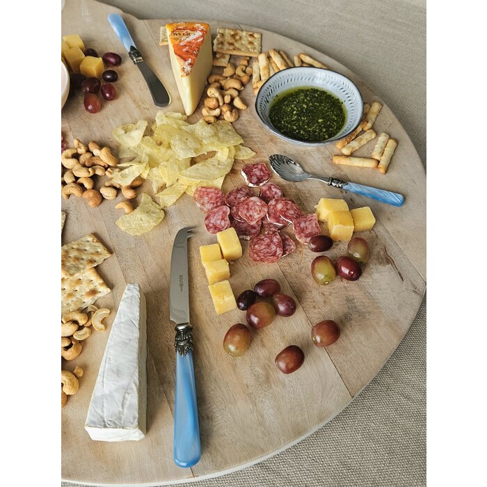 Cheese knife, Light Blue (mother-of-pearl)