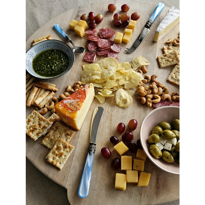 Botermesje groot, Lichtblauw (parelmoer), EME Napoleon