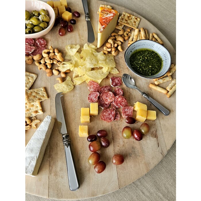 Cuchillo para queso, Gris (nácar)