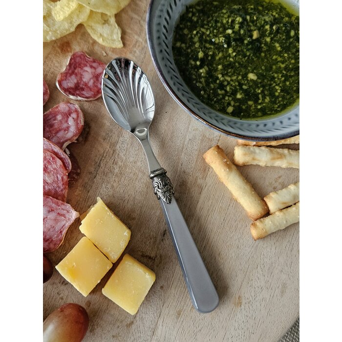 Cuchara para queso, Gris (brillo nácar)