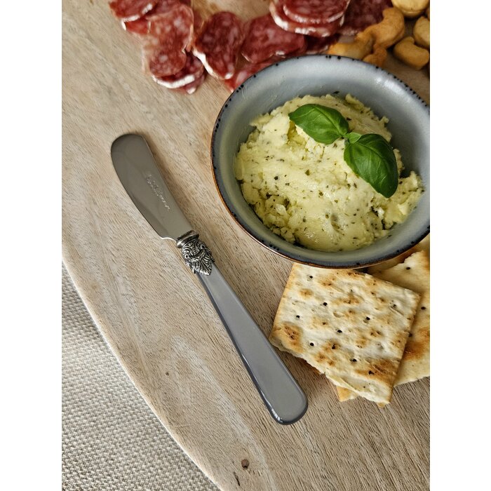 Butter knife, Gray (mother-of-pearl), 5,3 inch