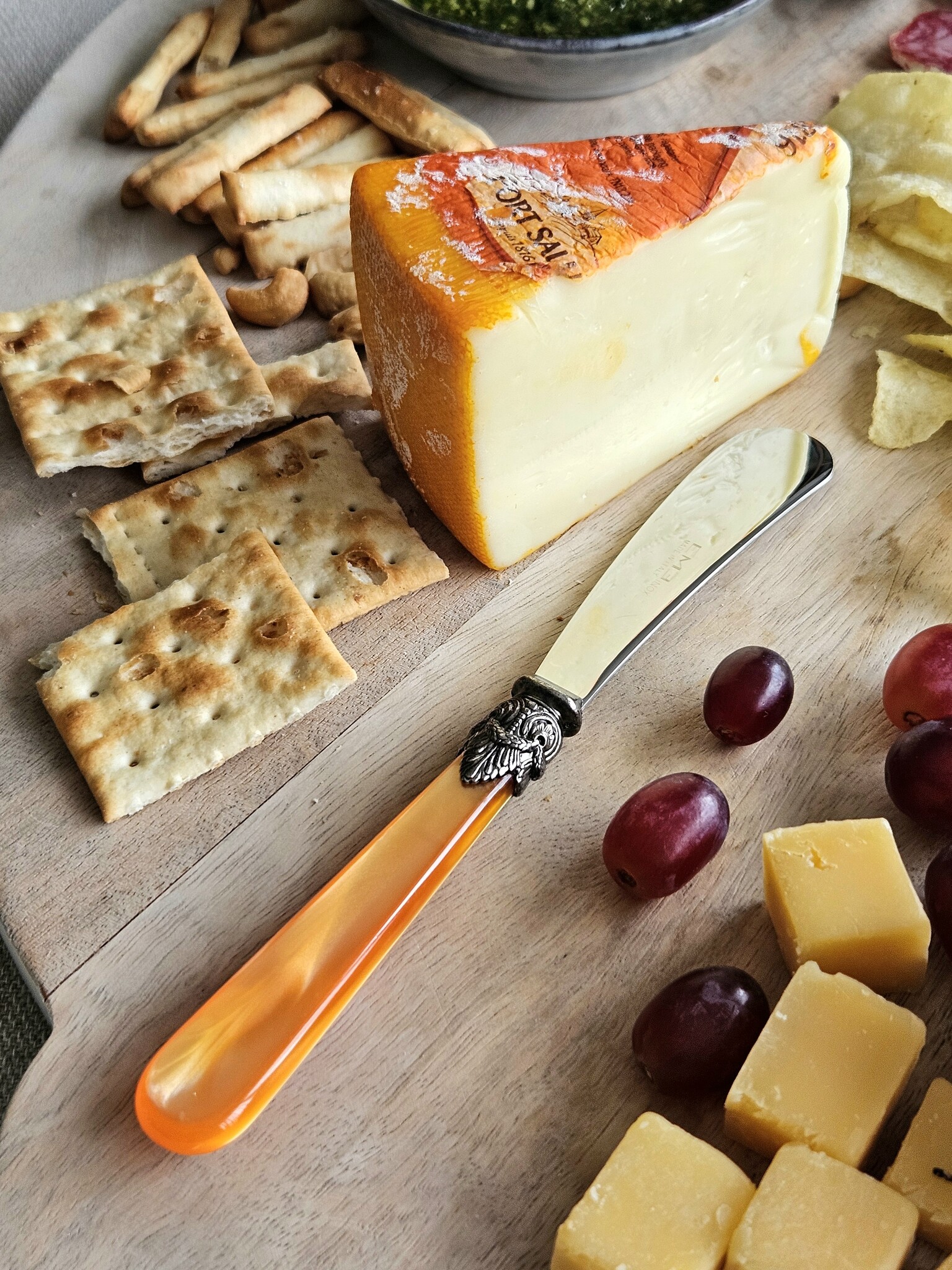 Buttermesser groß, Orange (perlmutt), EME Napoleon