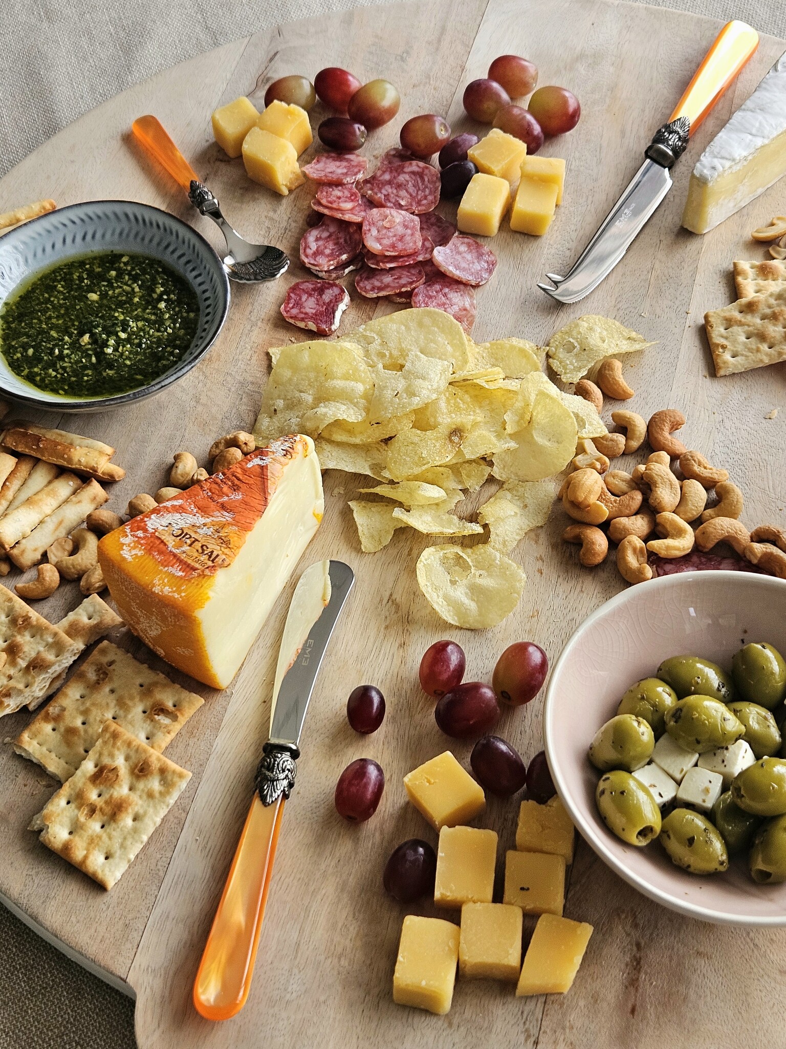 Botermesje groot, Oranje (parelmoer), EME Napoleon