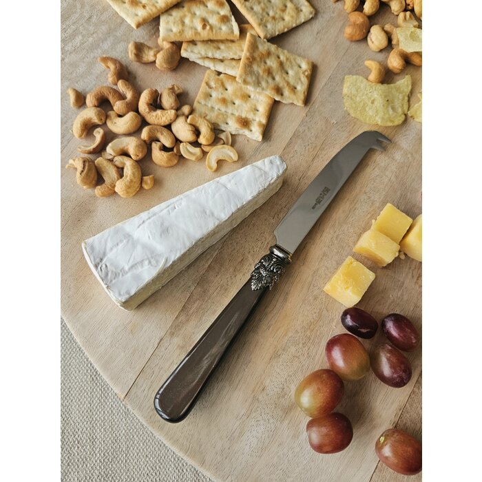 Cheese knife, Brown (mother-of-pearl sheen)