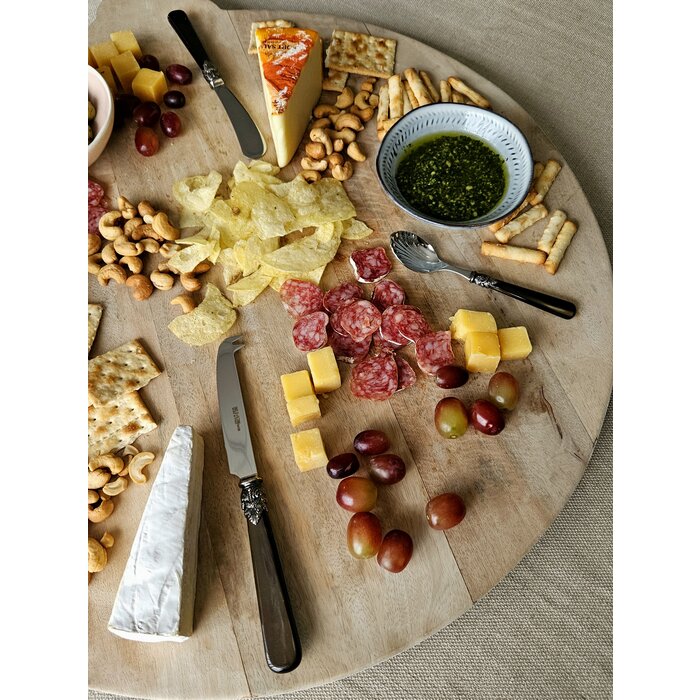 Cheese knife, Brown (mother-of-pearl sheen)