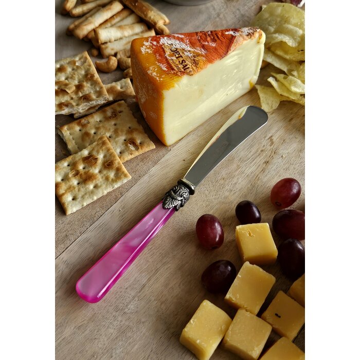 Butter knife, Fuchsia (mother-of-pearl sheen), 7,1 inch