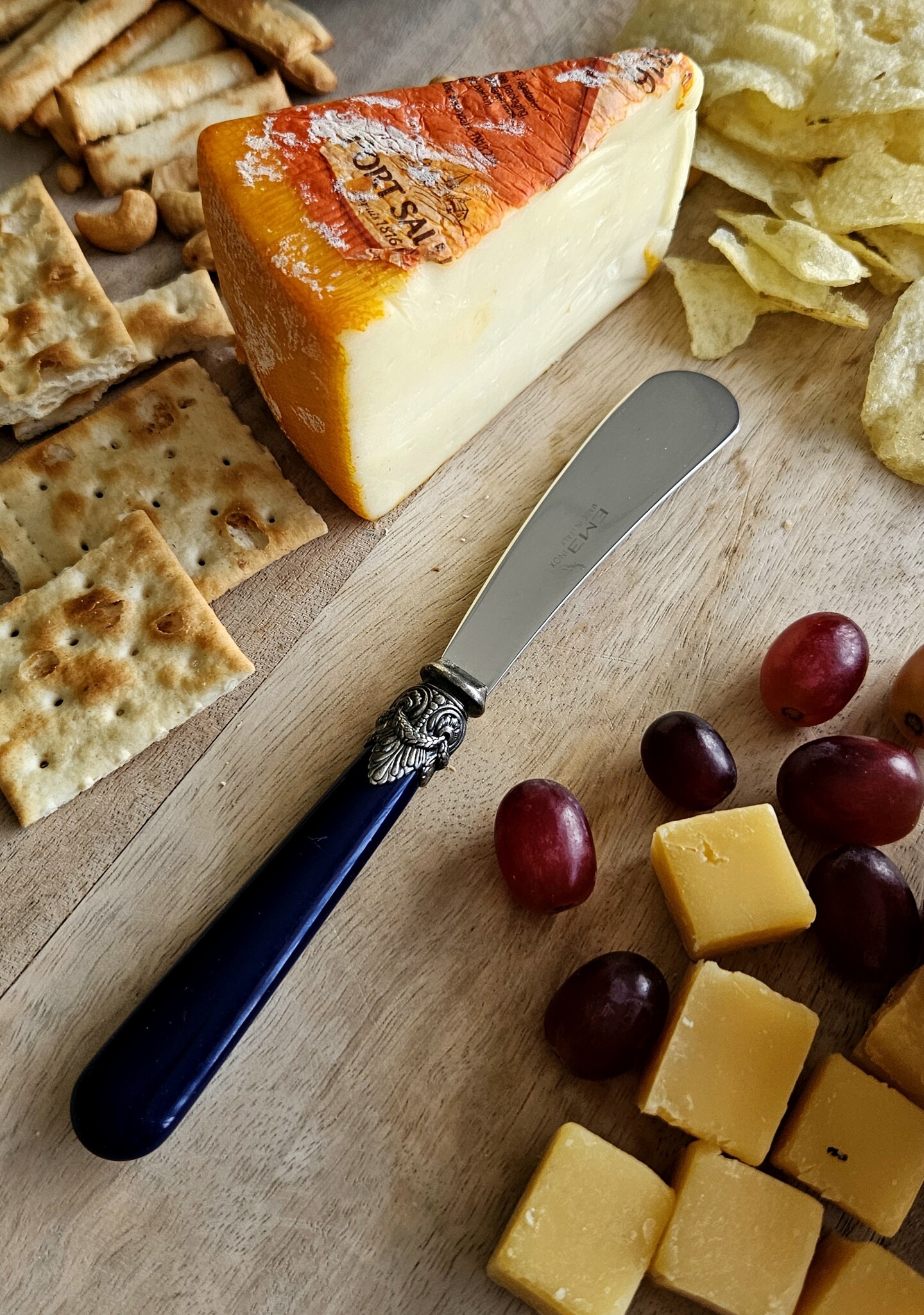 Buttermesser groß, Blau (matt), EME Napoleon