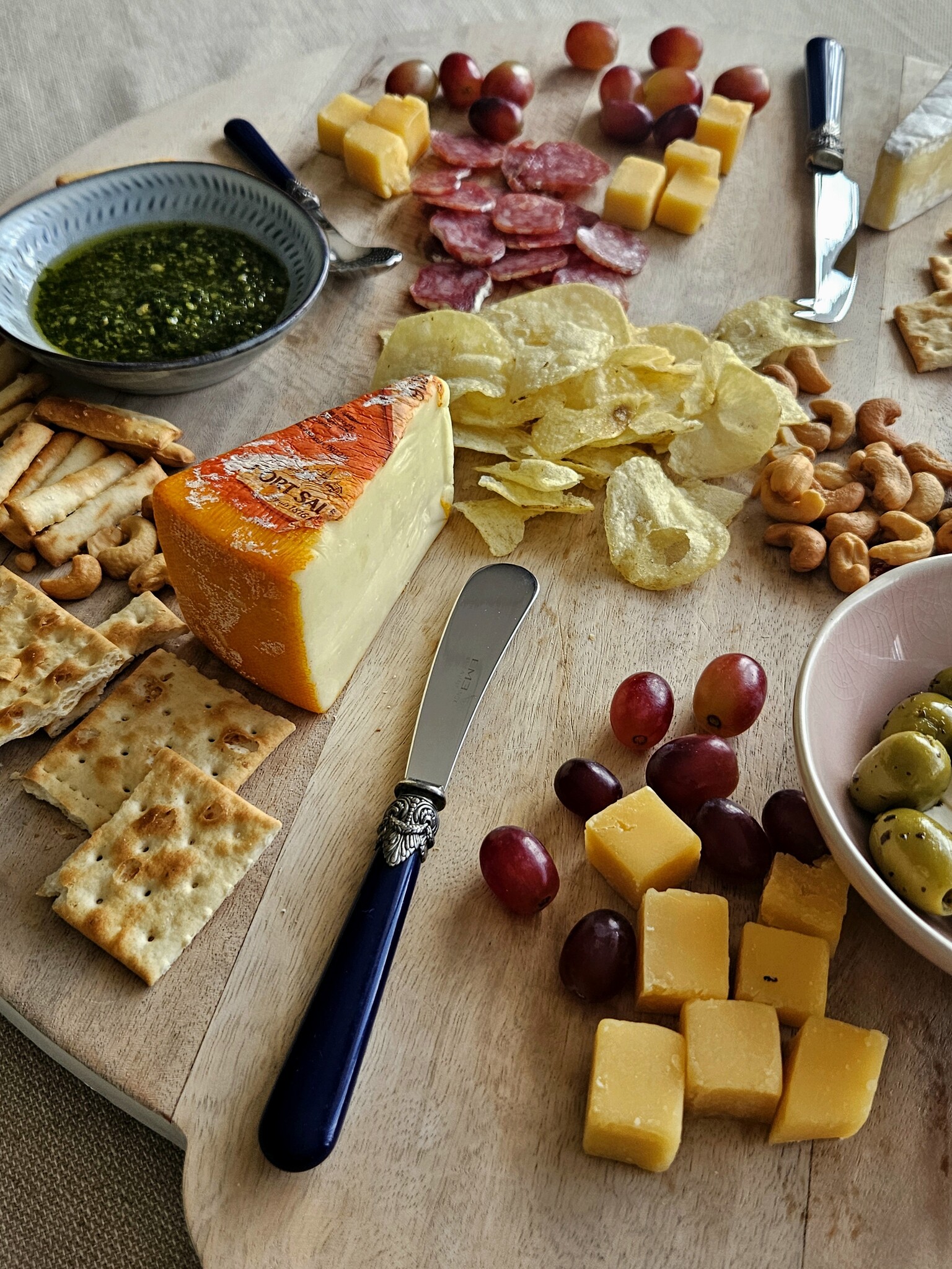 botermesje groot, Blauw (mat), EME Napoleon