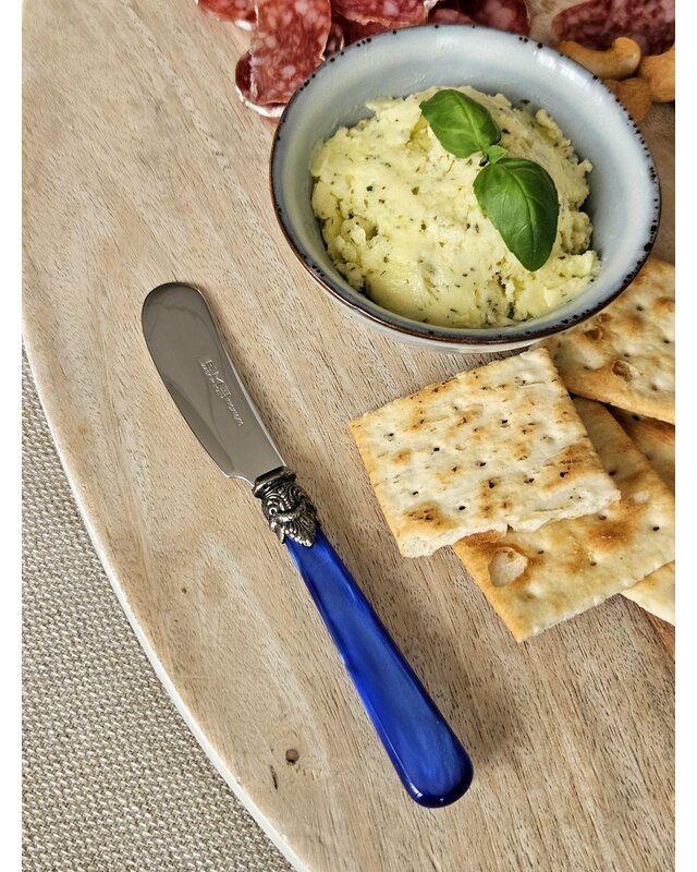 Klein botermesje, blauw (parelmoer), EME Napoleon