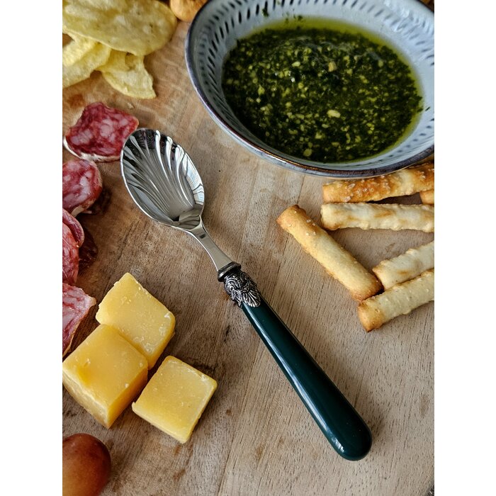 Kaaslepel / Tapaslepel, Groen zonderParelmoer