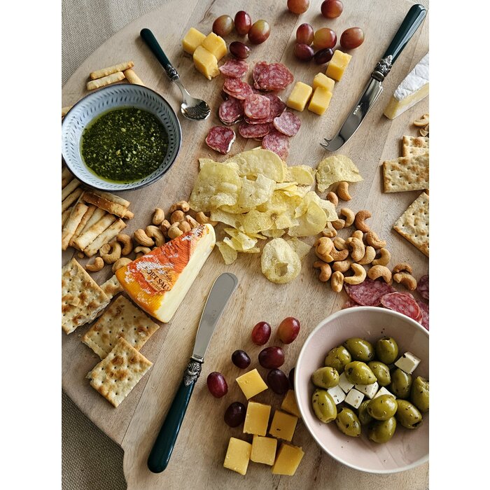 Buttermesser, Grün (einfarbig), 18 cm