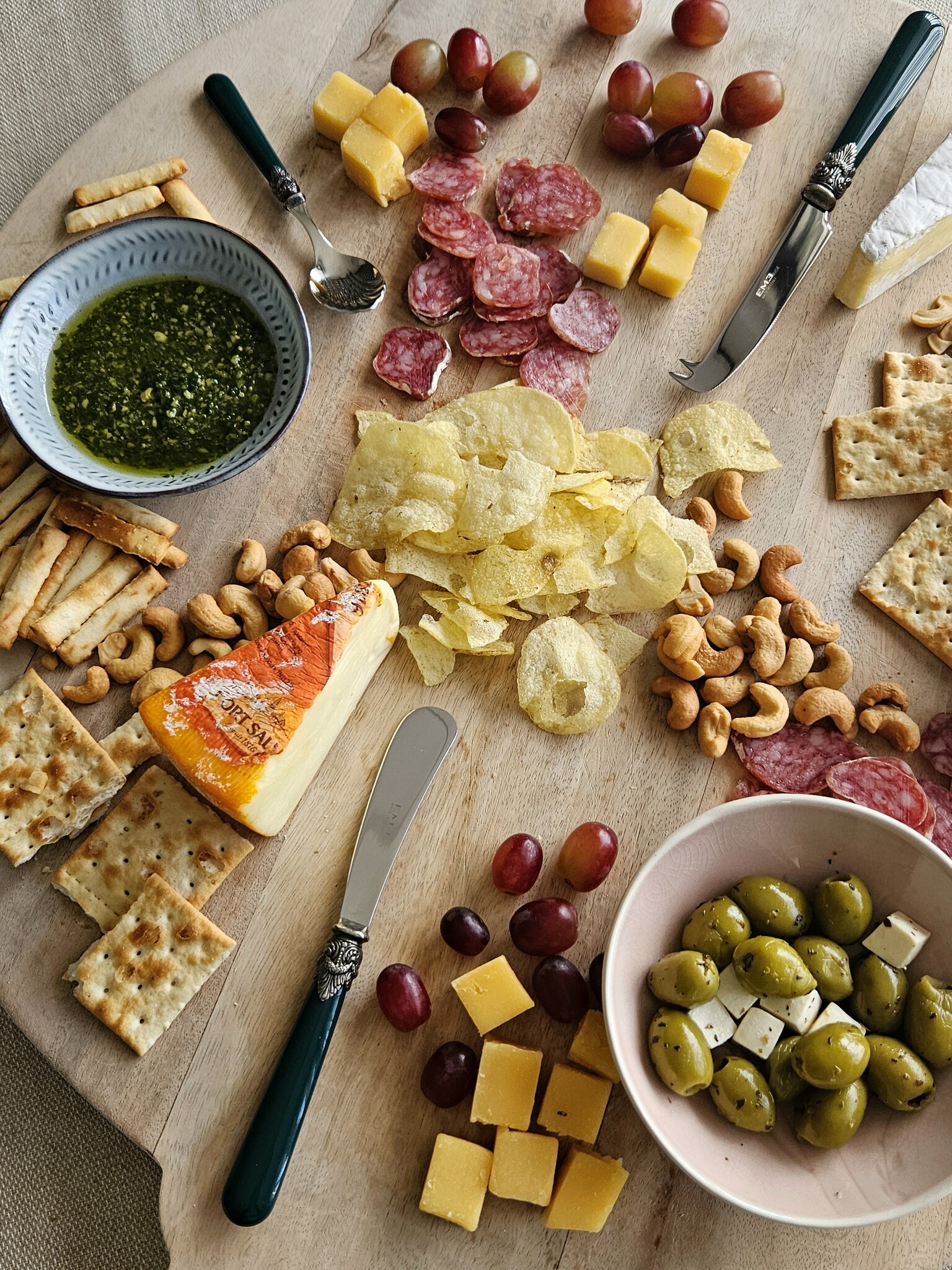 Buttermesser groß, Grün (matt), EME Napoleon