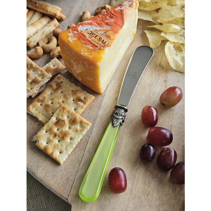 Botermes, Lichtgroen (parelmoerglans), 18 cm