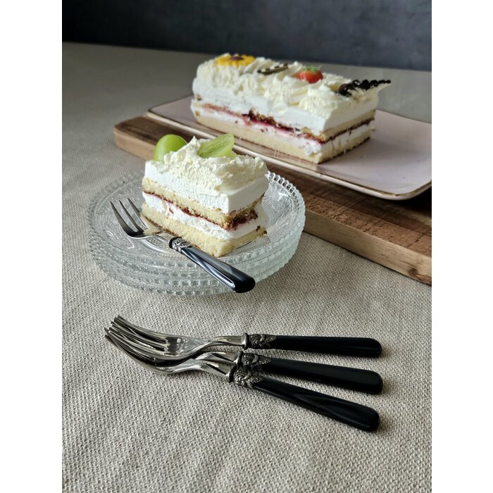 Cake fork, Black (mother-of-pearl)