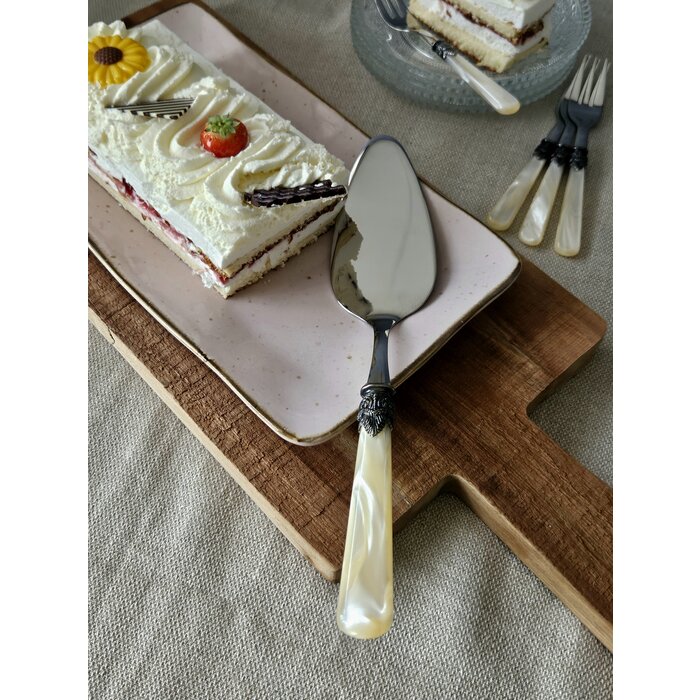 Pala para tarta, Marfil (brillo nácar)