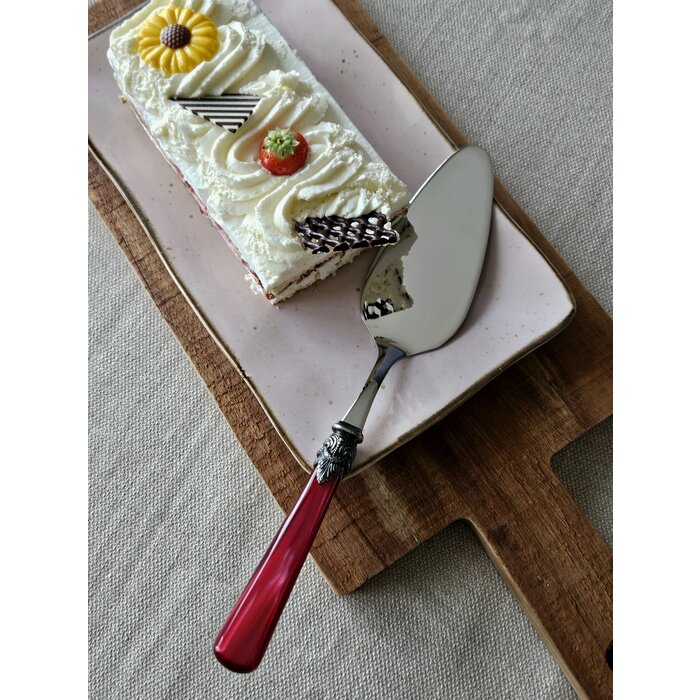 Pelle à gâteau, Rouge (éclat nacré)