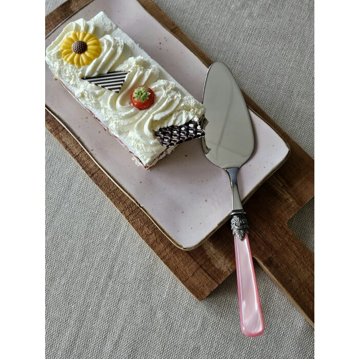 Pelle à gâteau, Rose (éclat nacré)