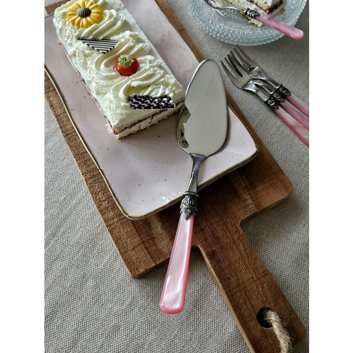 Pelle à gâteau, Rose (nacré)