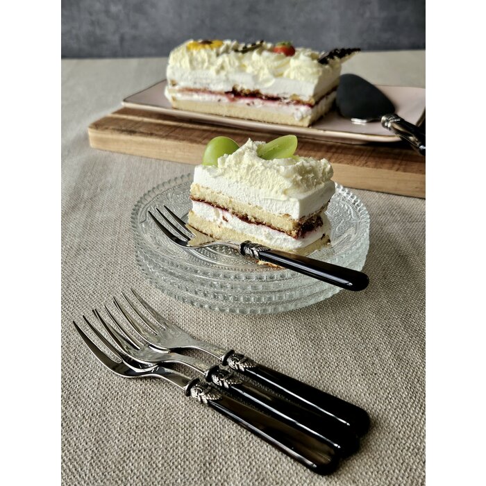 Fourchette à gâteau, Marron (nacré)