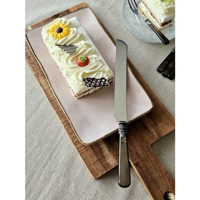 Taartmes, met Bruin handvat (parelmoer), EME Napoleon