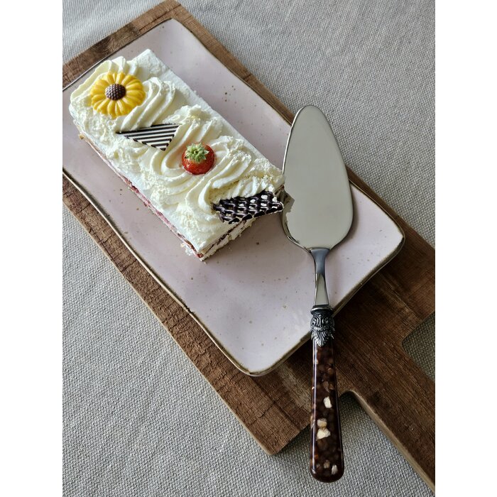 Pelle à gâteau, Marron (motif tortue)
