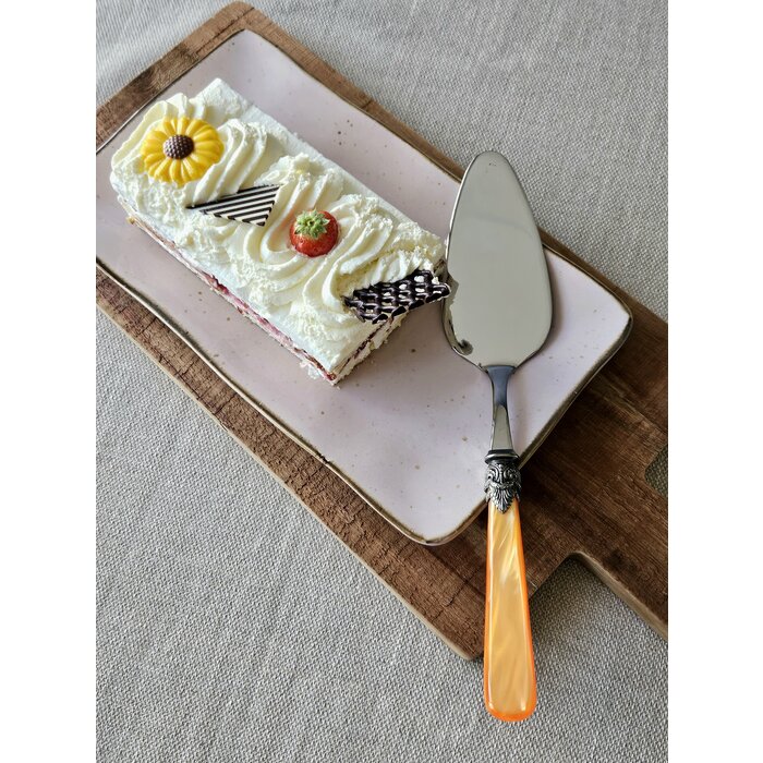 Cake server, Orange (mother-of-pearl)