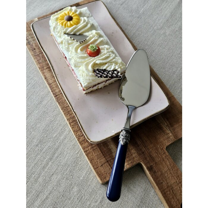 Cake Server, Blue without Mother of Pearl