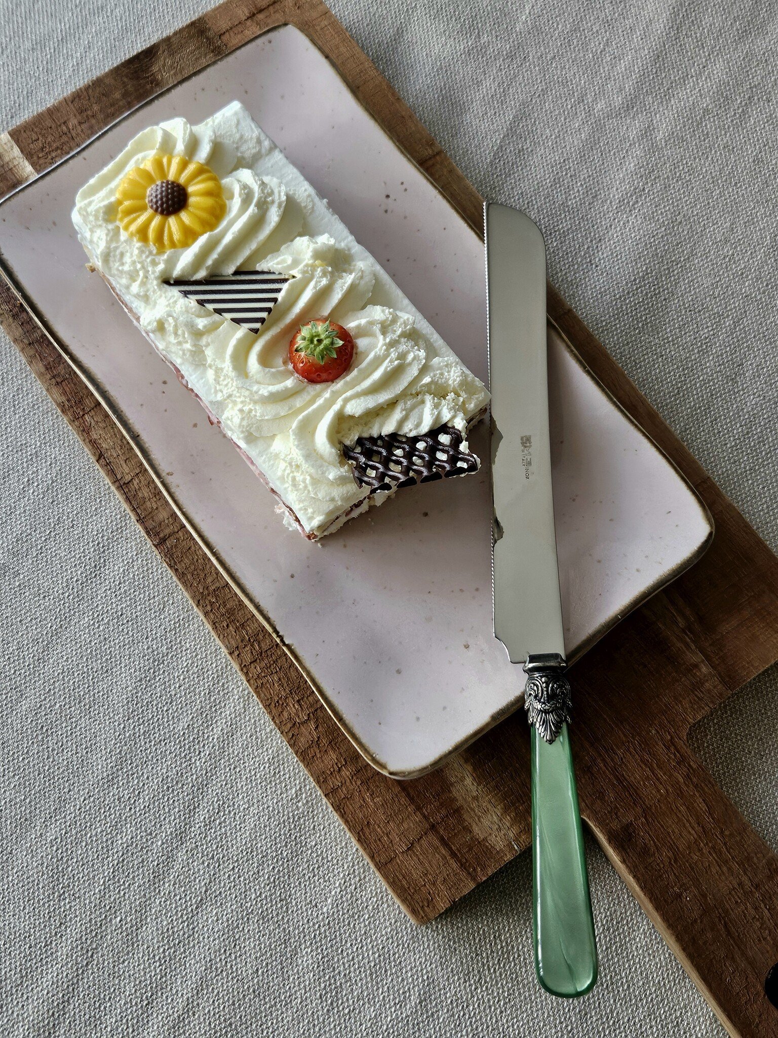 Tortenmesser, Grün (perlmutt), EME Napoleon