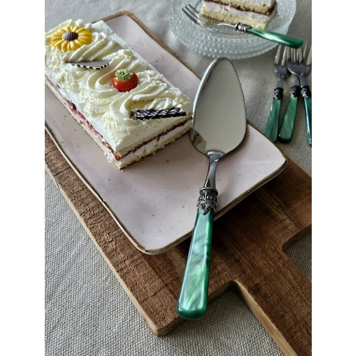 Pelle à gâteau, Vert (nacré)