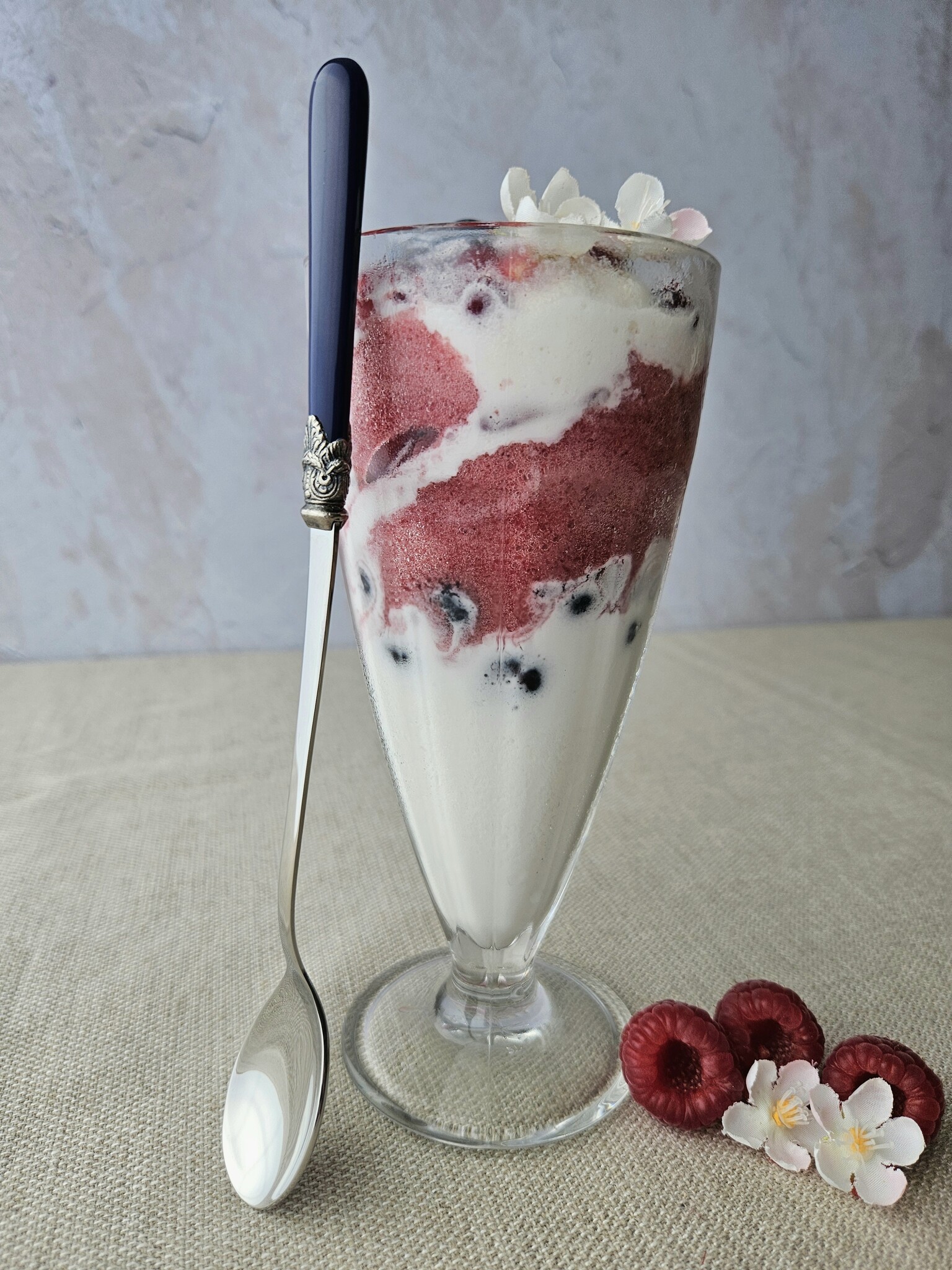 Longdrinklepel, Blauw (mat), EME Napoleon