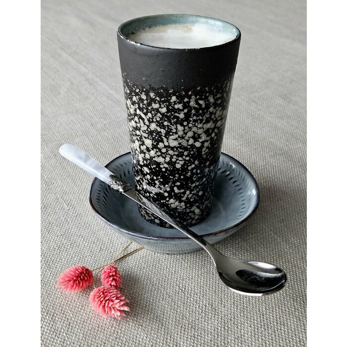 Cuillère Long Drink / Cuillère à Sorbet, Blanc (éclat nacré), 21,5 cm