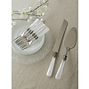Cake serving set, White (mother-of-pearl sheen)