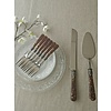Cake serving set, Brown (turtle motif)