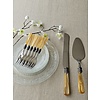 Cake Cutlery Set (8-piece), Honey with Mother of Pearl