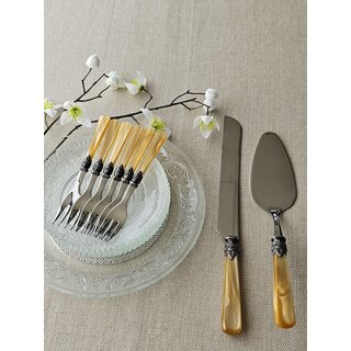 Cake Cutlery Set, Honey