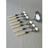 Soup cutlery set (8-piece), Ivory with Mother of Pearl