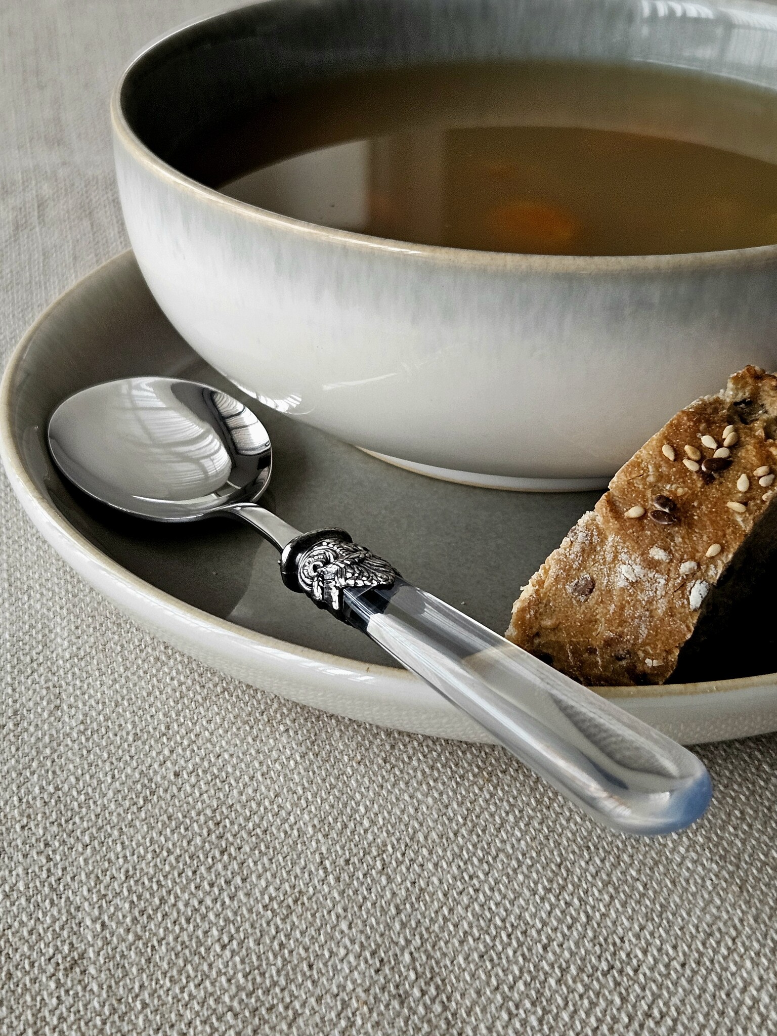 Ensemble de Couverts à Soupe (7 pièces), Transparent