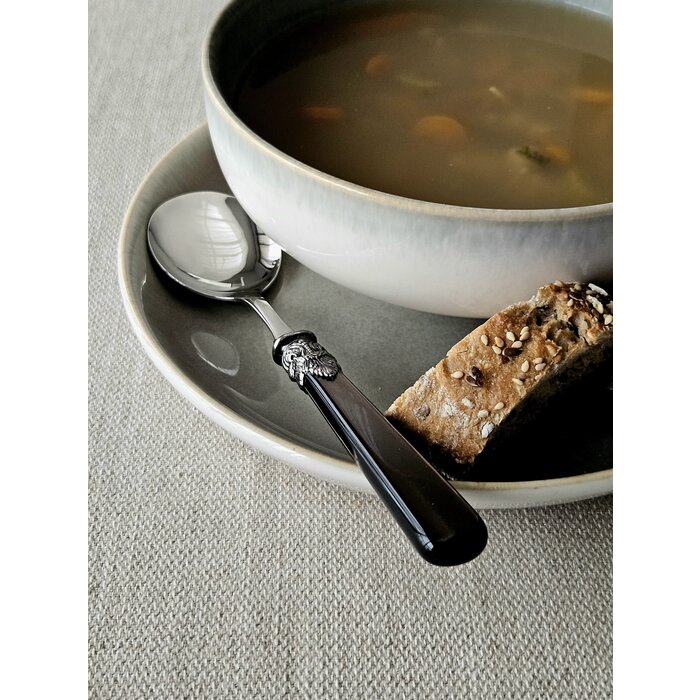 Ensemble de Couverts à Soupe  (7 pièces), Marron (éclat nacré)