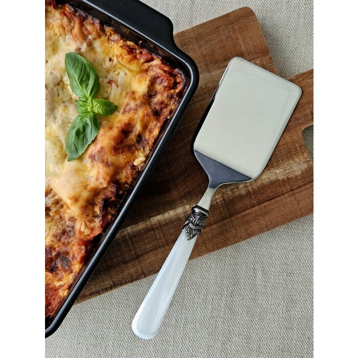 Juego de servicio para pasta, Blanco (nácar)