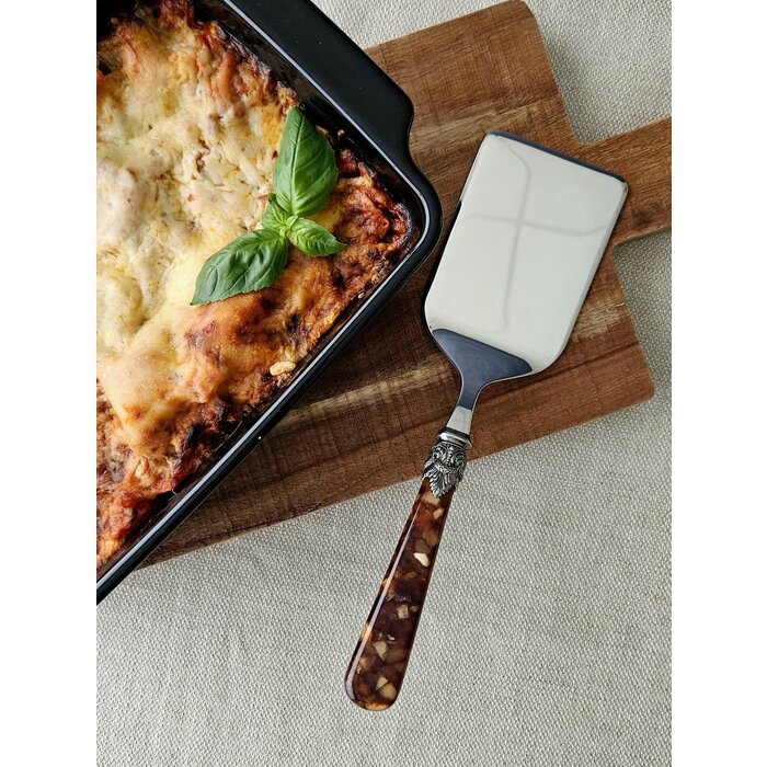 Pasta Bestekset, 3-delig, Bruin (schildpad), EME Napoleon