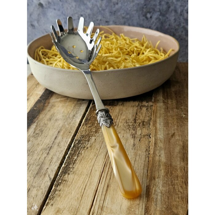 3-teiliges Pastabesteckset, Honig (perlmutt)