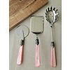 Pasta serving set, Pink (mother-of-pearl)