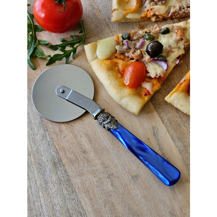 Pasta Bestekset, 3-delig, Blauw (parelmoer), EME Napoleon